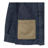 ASPESI giacca in denim tinta unita con bottoni Blu per Bambino F24046GMJ0046 BLU ASPESI 