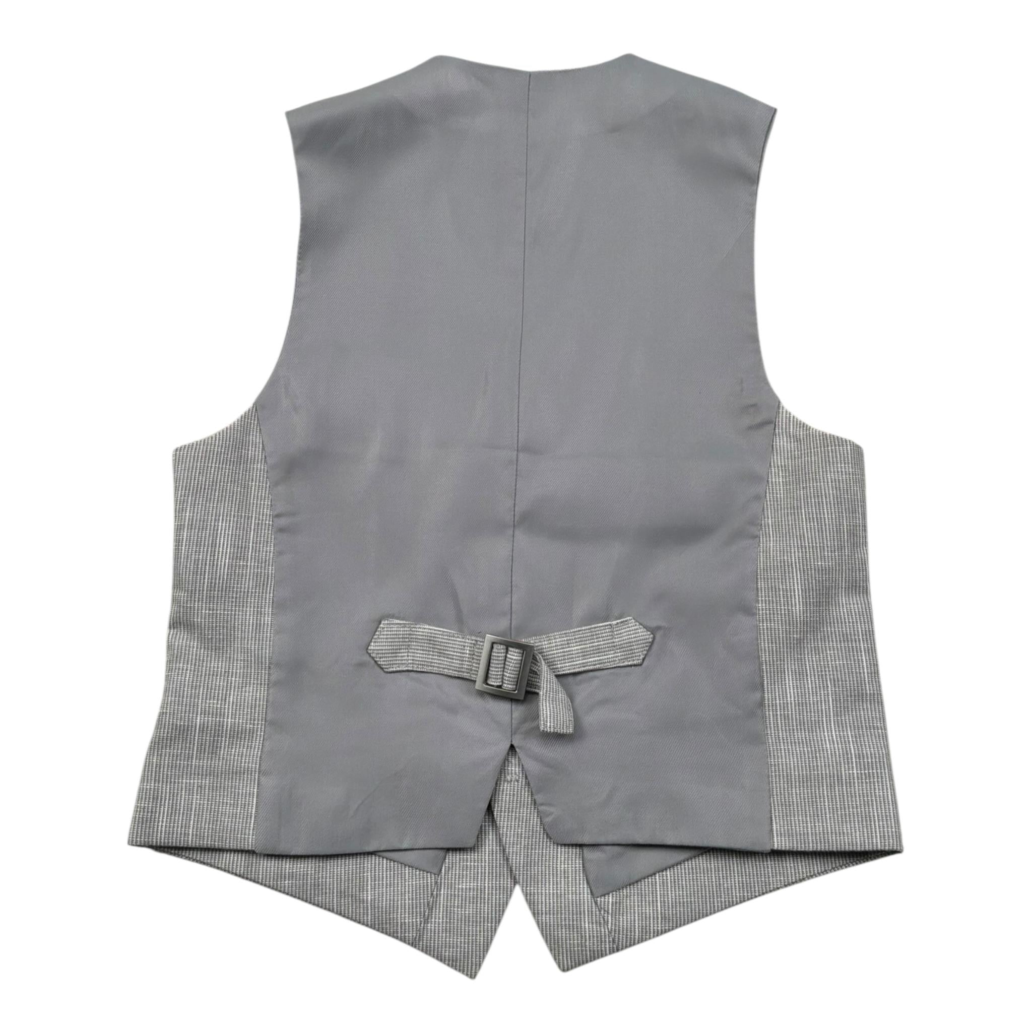 Antony Morato Gilet Tinta Unita con Microfantasia per Bambino VE00029 GRIGIO ANTONY MORATO 