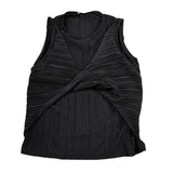 Lu Lu By Miss Grant Canotta Tinta Unita  per Bambina LL2903 NERO LU LU BY MISS GRANT 