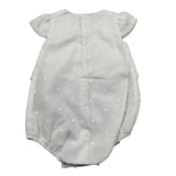 Paz Rodriguez Pagliaccetto Mezza Manica Tinta Unita per Neonata 005122717 BIANCO PAZ RODRIGUEZ 