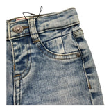 Guess Jeans Tinta Unita con Girovita Regolabile per Neonato N5RA07D52Z0 AZZURRO GUESS 