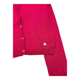 Alice Pi Cardigan Tinta Unita Fuxia per Bambina