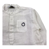 Trussardi Camicia Manica Lunga Tinta Unita per Bambino TIP24030CA BIANCO TRUSSARDI 