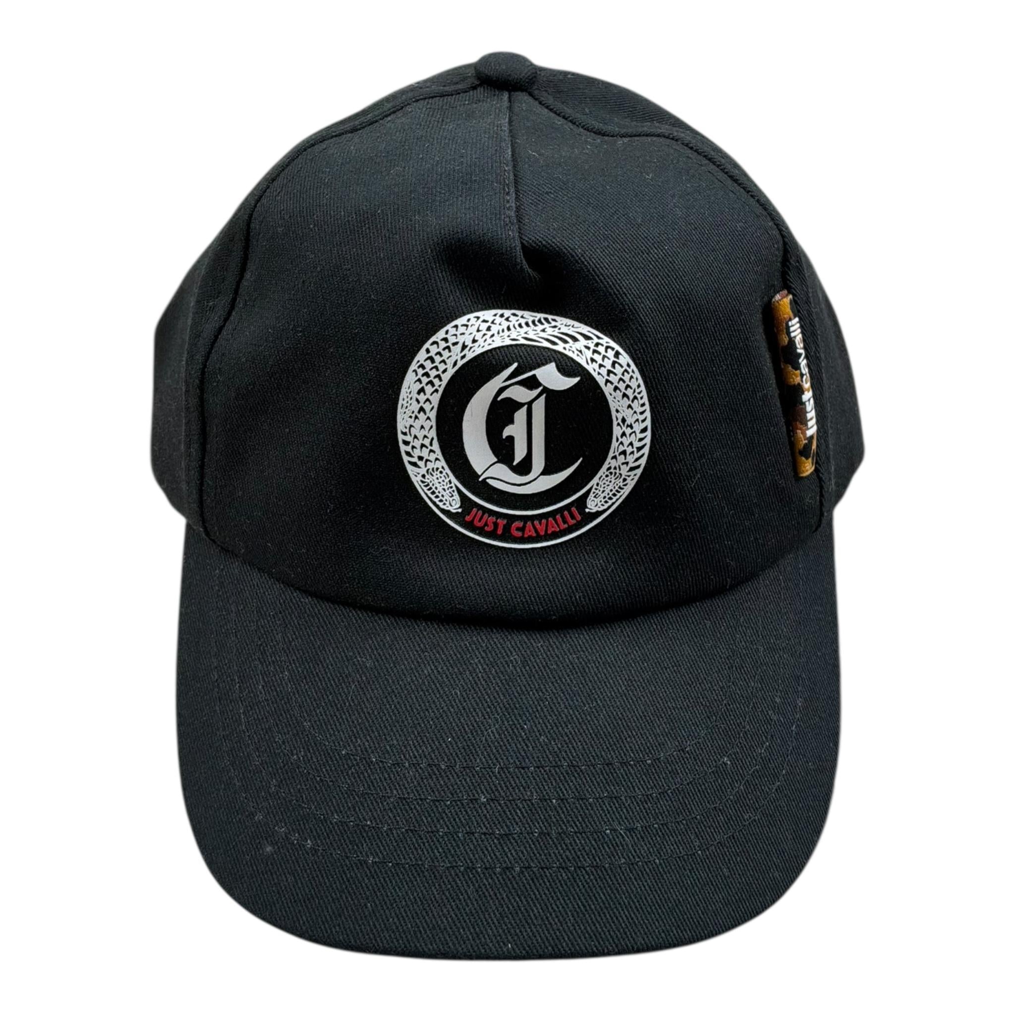 Just Cavalli Cappello Berretto Tinta Unita con Logo per Neonato JIP26060BT NERO JUST CAVALLI 