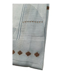 Marlu' Coperta Tinta Unita con Ricami per Neonato EL6680 AZZURRO MARLU' 