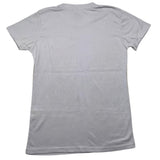 Brian Rush T-Shirt Girocollo Tinta Unita Con Stampa Azzurro Per Bambino