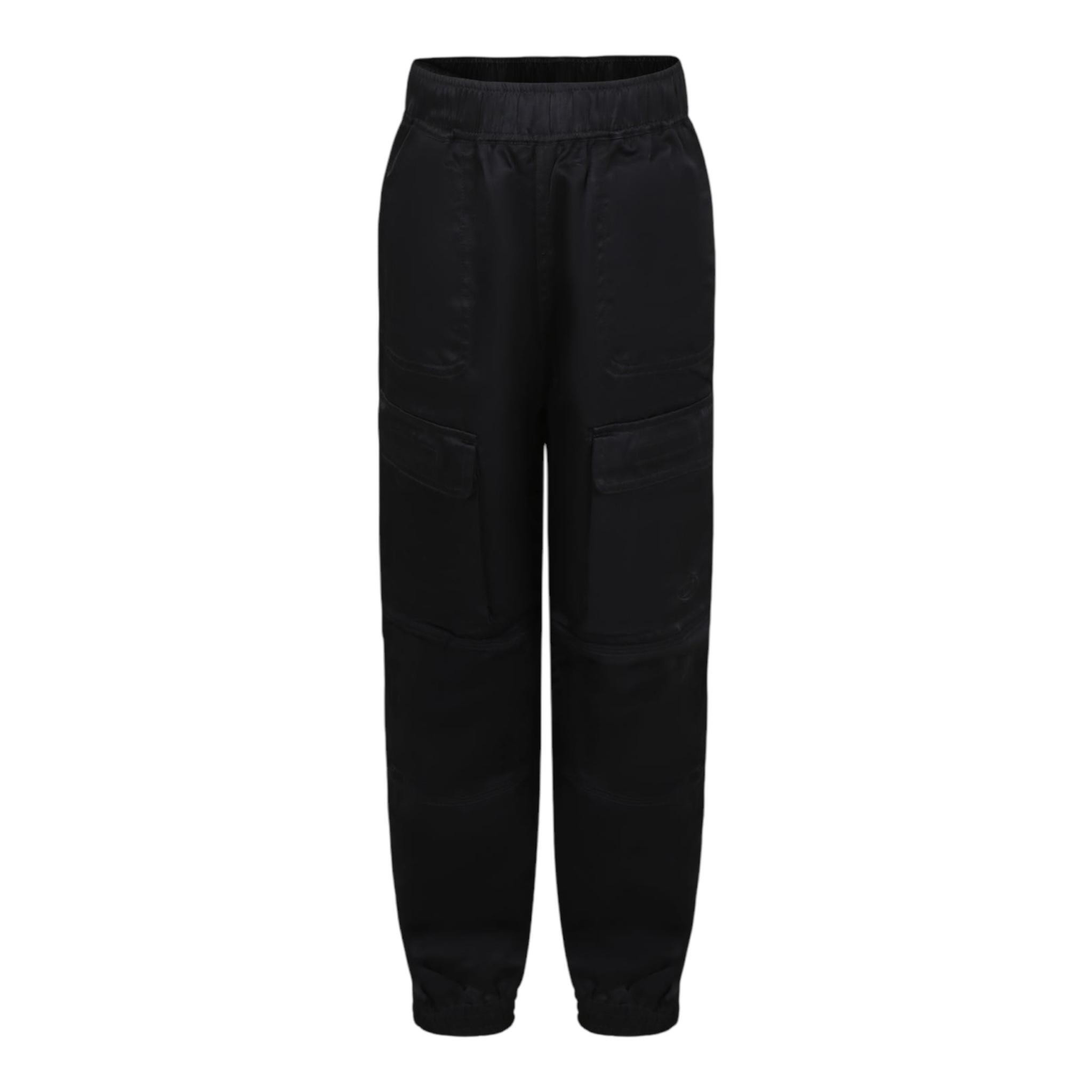 DIESEL pantalone tinta unita con elastico in vita Nero per Bambina J01949 NERO DIESEL 