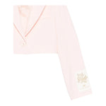 Elisabetta Franchi Giacca Tinta Unita Modello Crop per Bambina EFGCM64 ROSA ELISABETTA FRANCHI 