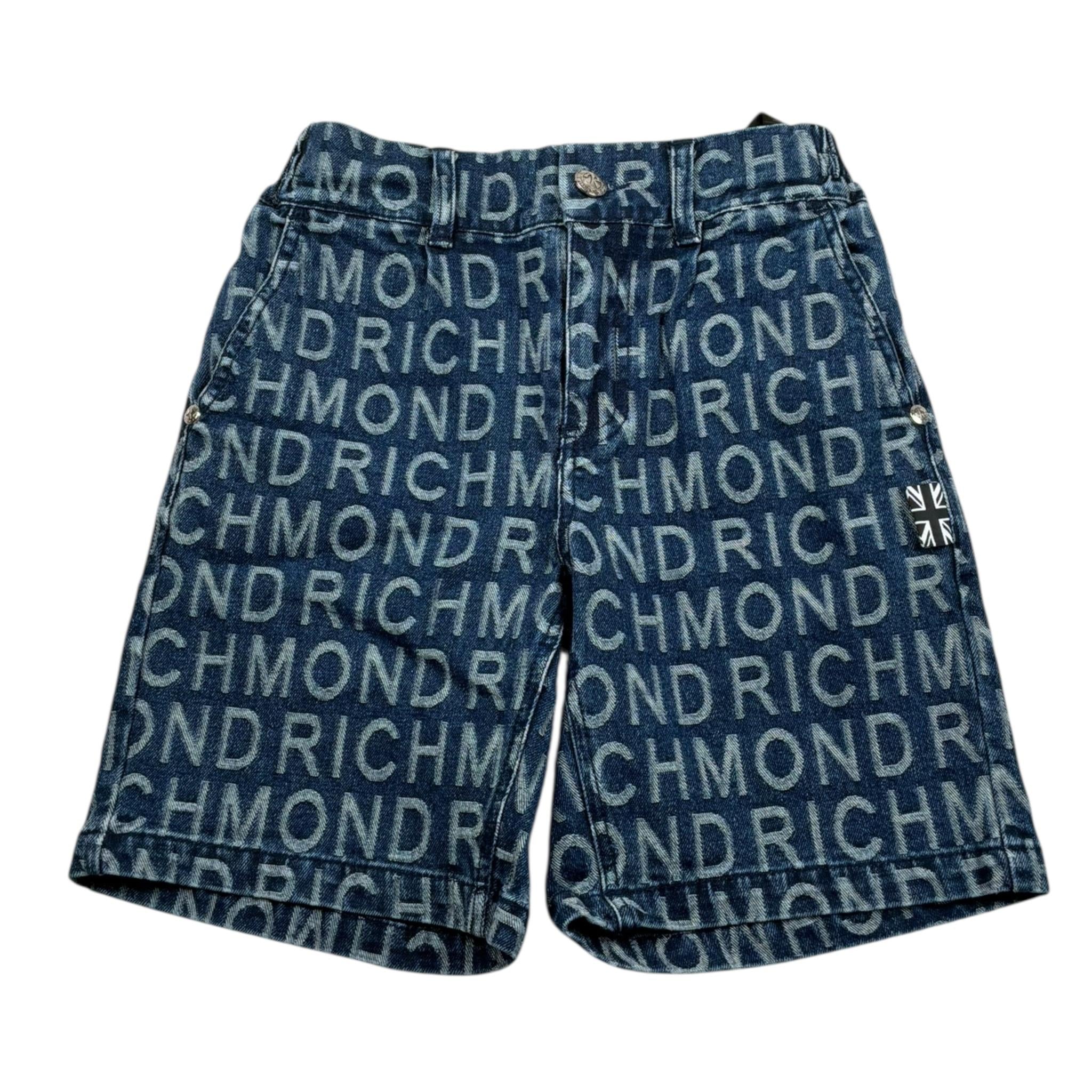 John Richmond  In Denim Tinta Unita con Stampa per Bambina RBP25081BE BLU JOHN RICHMOND 