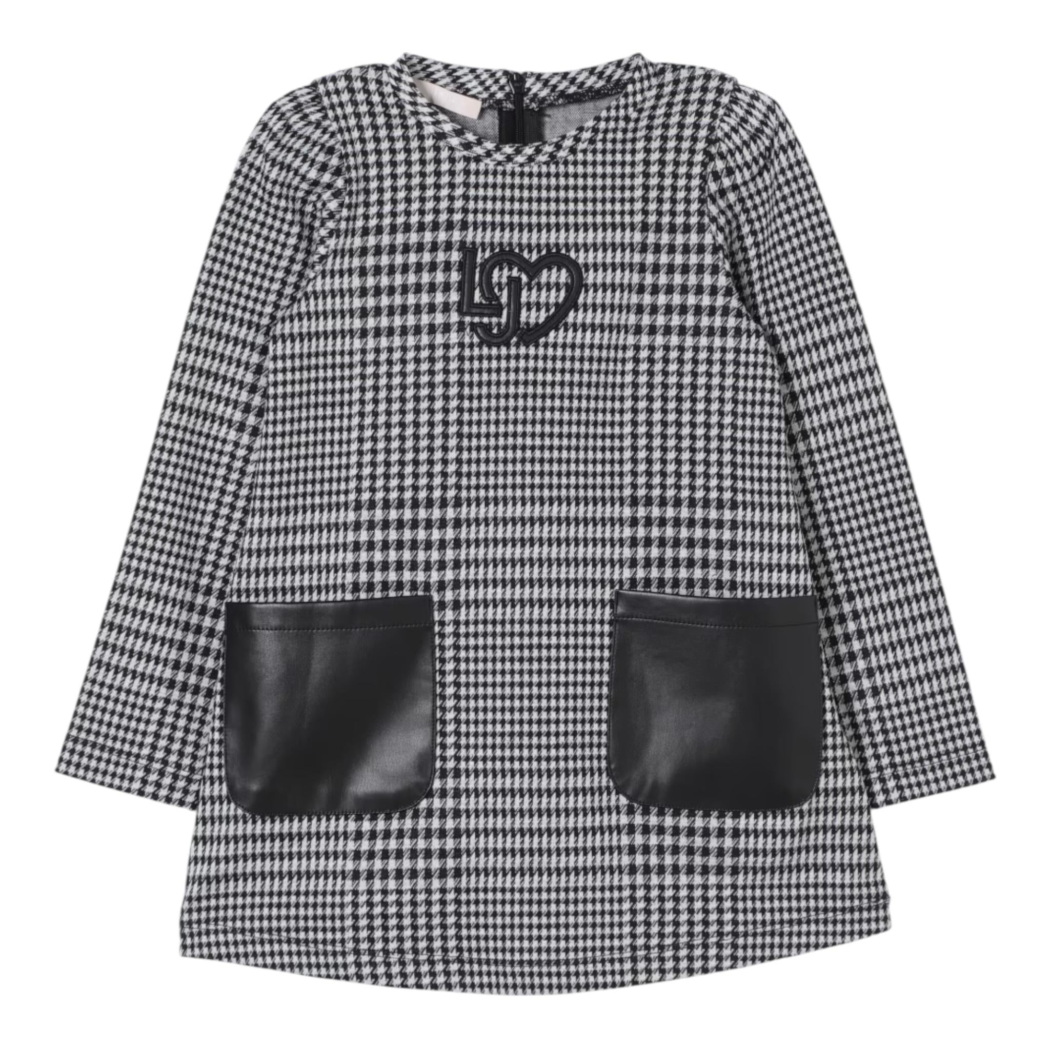 LIU JO abito manica lunga stampa fantasia Nero per Neonata KF4113N NERO LIU JO 