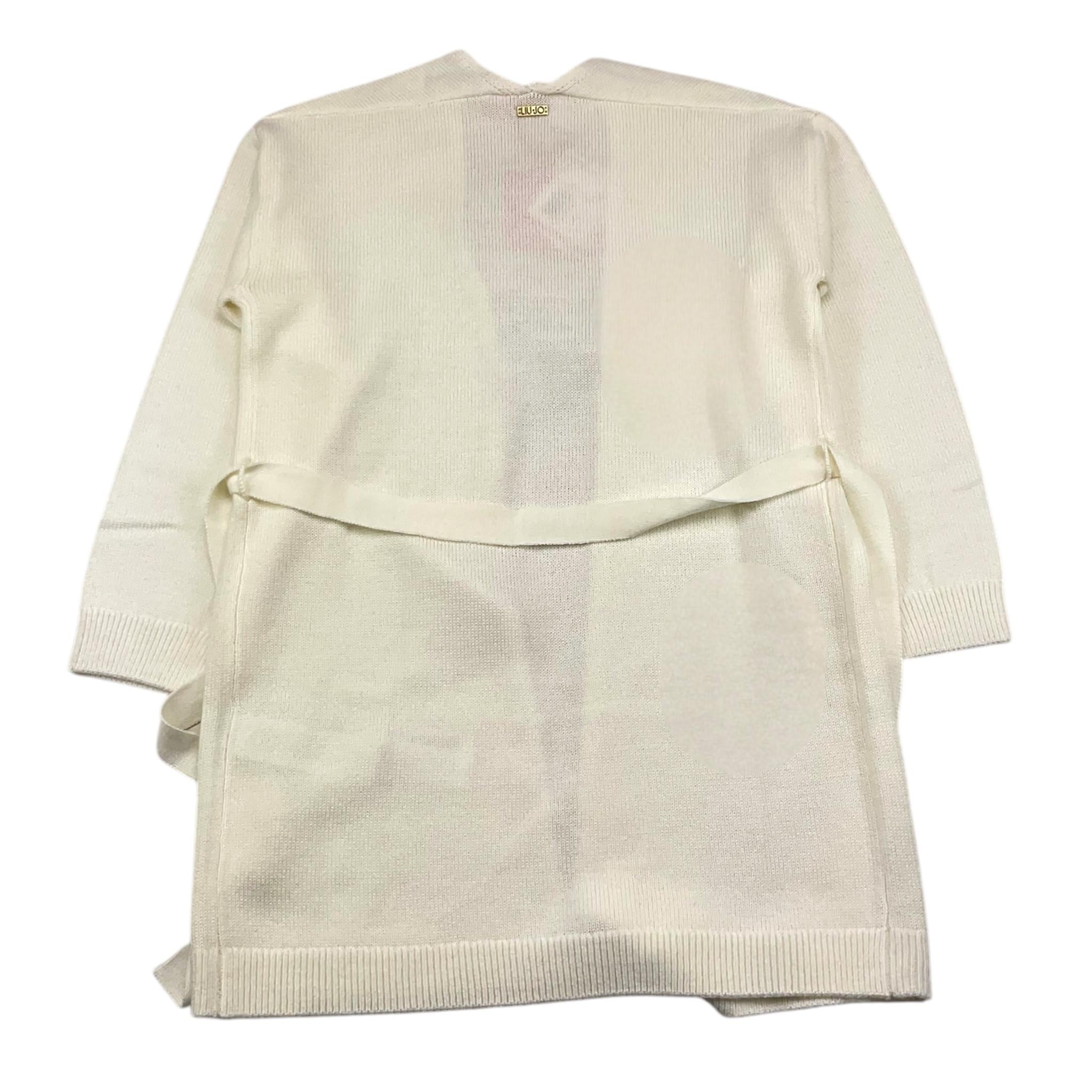 LIU JO cardigan tinta unita con fascia Panna per Bambina GF4109 PANNA LIU JO 