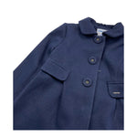 MAYORAL cappotto tinta unita cn finte tasche Blu per Bambina 4484 BLU MAYORAL 