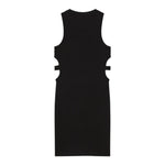 Patrizia Pepe Abito Giromanica tinta unita Nero per Bambina 7A0544X NERO PATRIZIA PEPE 