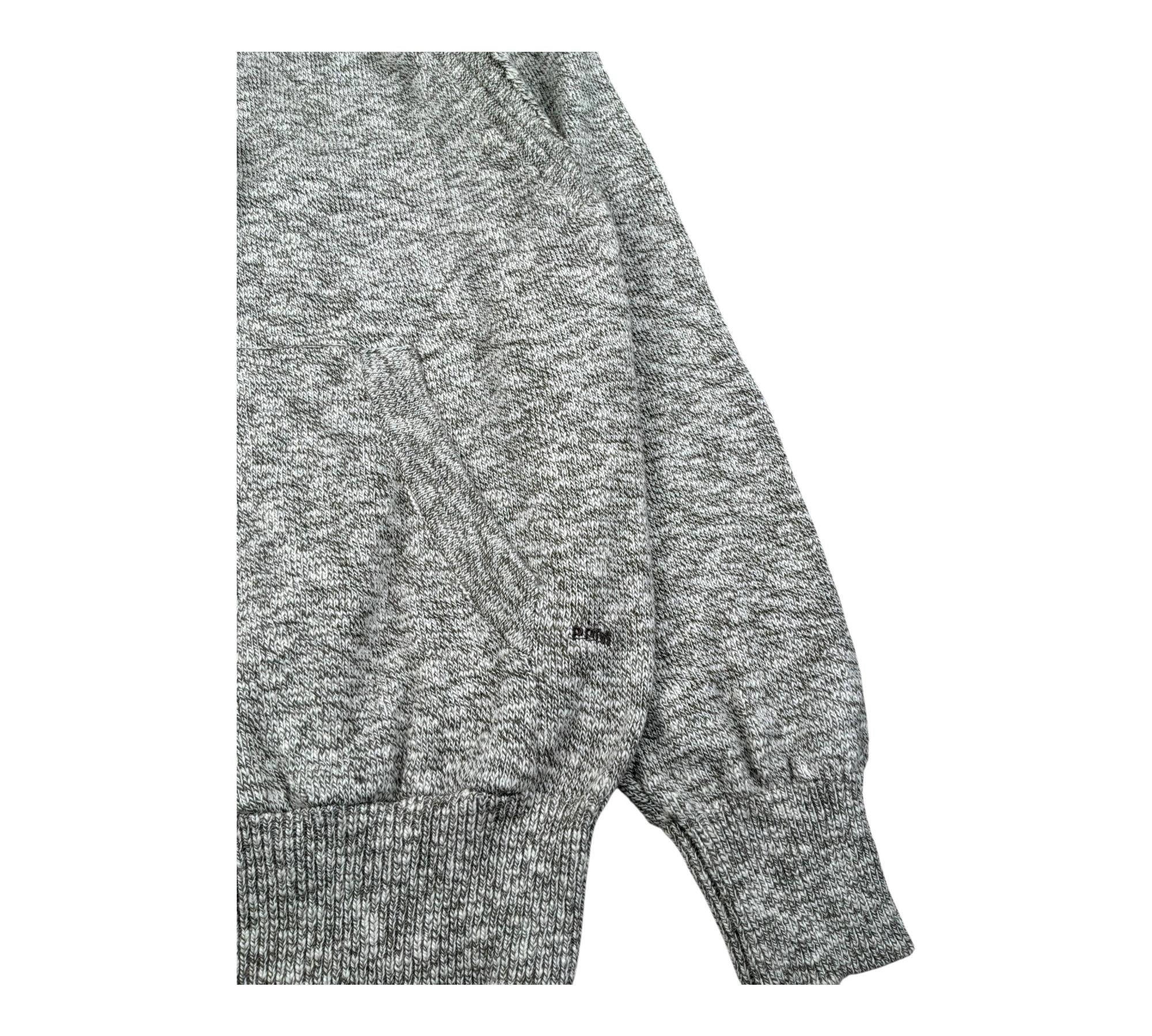 Paolo Pecora Felpa Chiusa con Cappuccio Tinta Unita per Bambino PP4274 VERDE PAOLO PECORA 