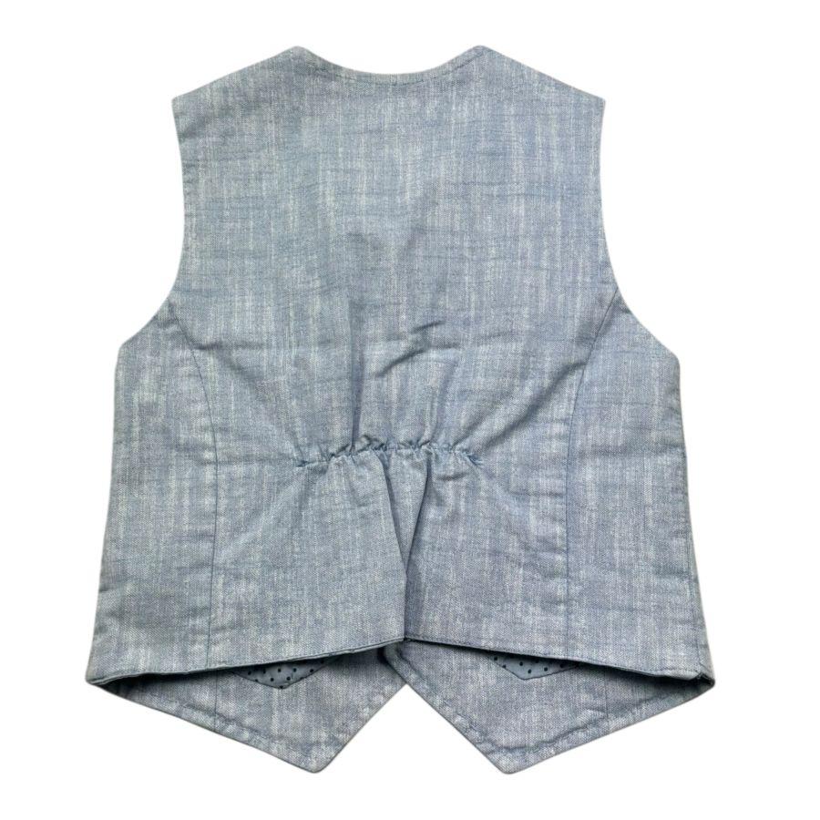 Manuel & Frank Gilet Tinta Unita per Bambino MF5157B AZZURRO MANUEL & FRANK 