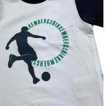 Bikkembergs Completo 2 Pezzi Bicolore T-Shirt-Bermuda per Neonato BK3415 BIANCO/NERO BiKKEMBERGS 