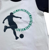 Bikkembergs Completo 2 Pezzi Bicolore T-Shirt-Bermuda per Neonato BK3415 BIANCO/NERO BiKKEMBERGS 