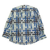 Cesare Paciotti Camicia Multicolor Logata Manica Lunga Azzurro per Bambino
