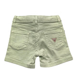 Guess Bermuda Tinta Unita con Girovita Regolabile per Neonato K4RD07WE620N VERDE GUESS 