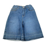 Liu Jo Short In Denim tinta unita con Girovita Regolabile Blu per Bambina GA5100 BLU LIU JO 