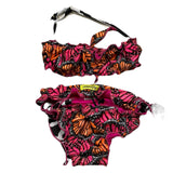 4Giveness Costume 2 Pezzi Triangolo-Mutandina Multifantasia Multicolor Per Bambina