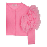 Billieblush Coprispalle Tinta Unita con Tulle per Bambina U20995 FUXIA BillIEBLUSH 