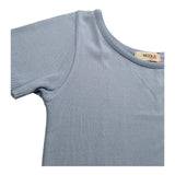 Vicolo T-Shirt Girocollo Tinta Unita per Bambina 3146WY00313 AZZURRO VICOLO 