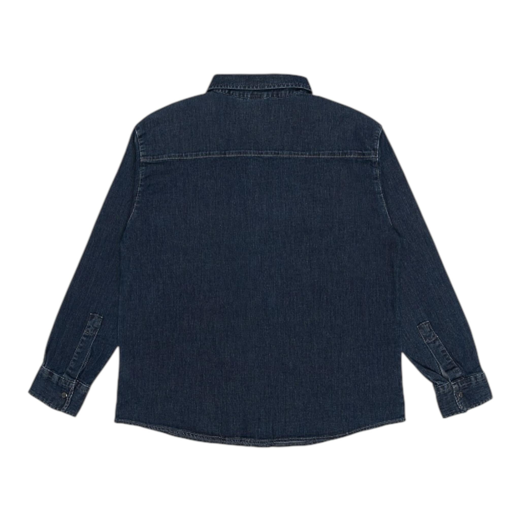 ASPESI camicia in denim tinta unita Blu per Bambino F23023CLJ0037 BLU ASPESI 