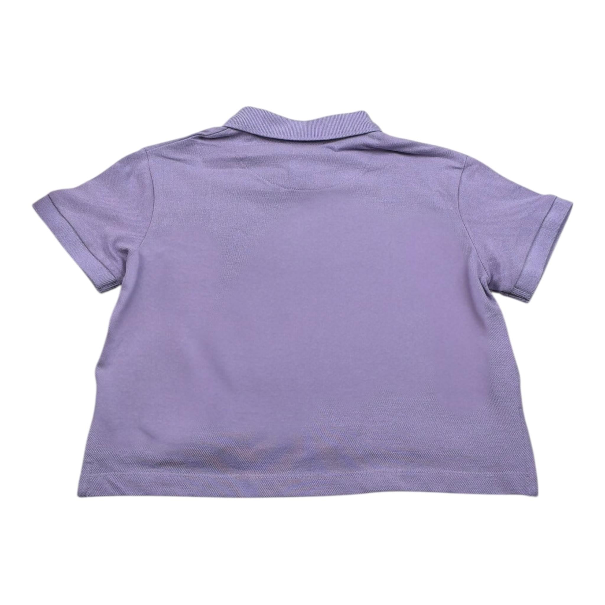 John Richmond Completo 2 Pezzi Polo-Short Bicolore per Bambina RGP26028CE BIANCO/LILLA JOHN RICHMOND 