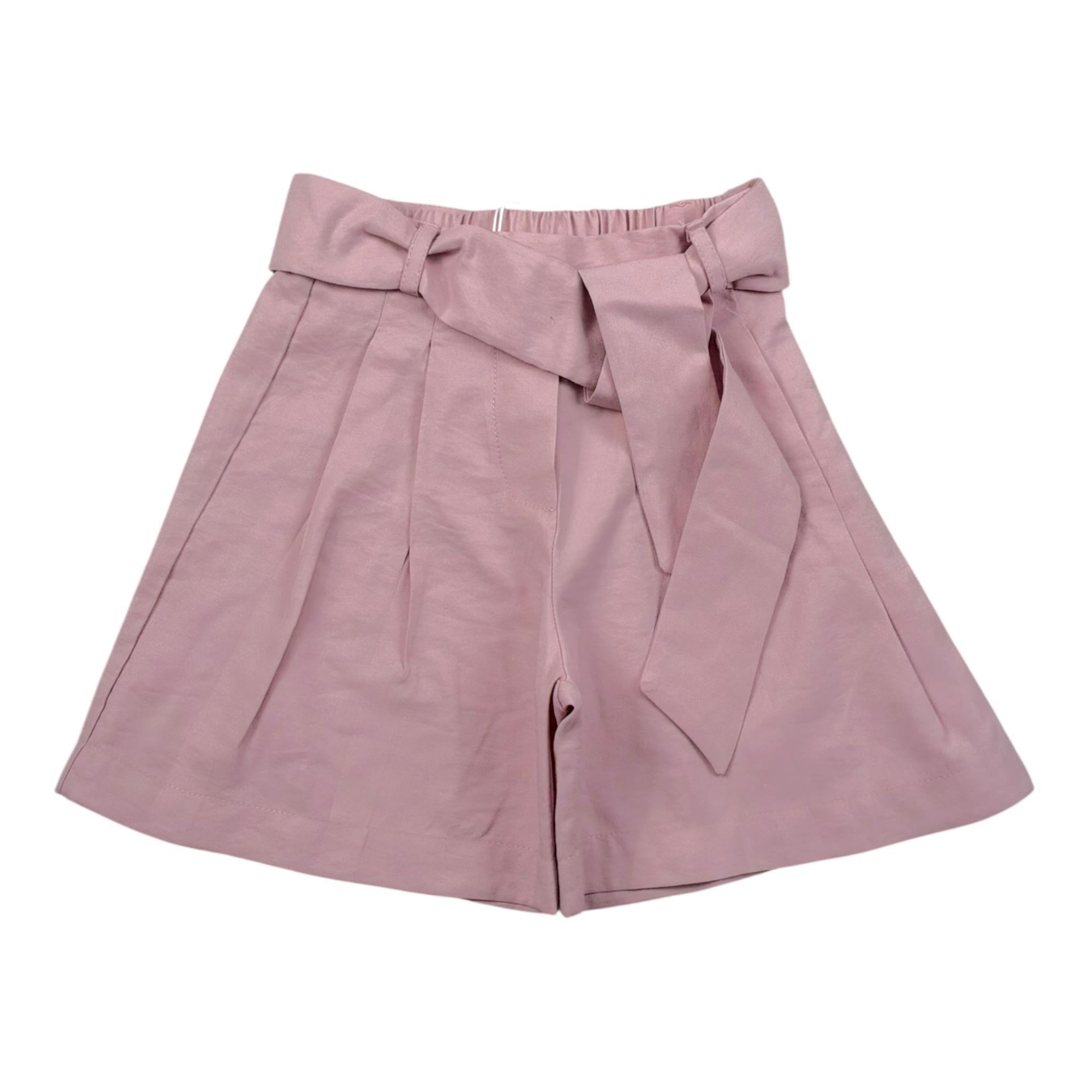 Lalalu' Short tinta unita con Elastico In Vita Rosa per Bambina PTL100PB ROSA LALALU' 