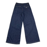 Emporio Armani Jeans Tinta Unita Modello Palazzo per Bambina EG000035 BLU EMPORIO ARMANI 