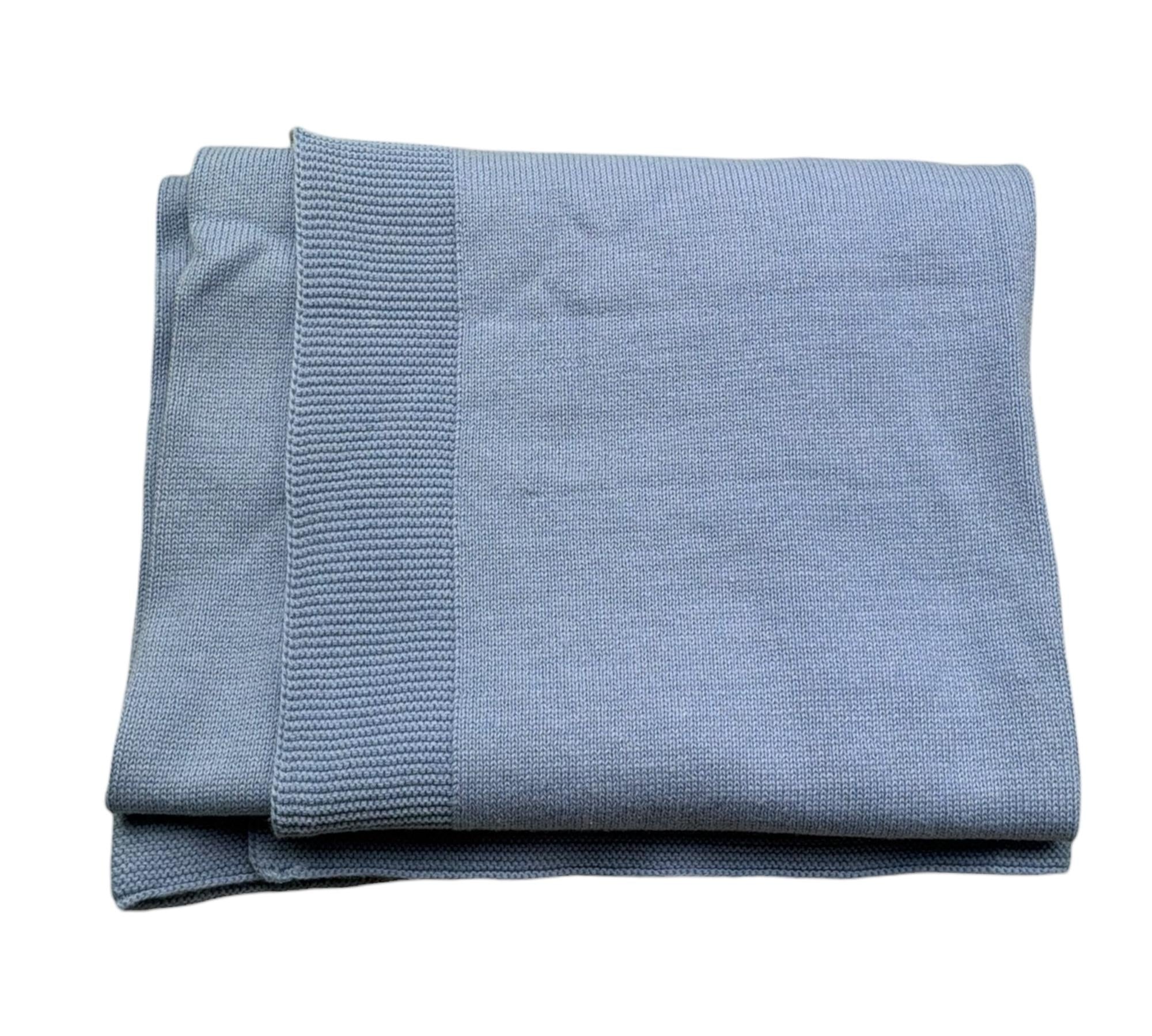 Le Bebe Coperta Tinta Unita per Neonato LBB5307 AZZURRO LE BEBE 