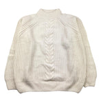 DONDUP maglia tinta unita mezzo collo Panna per Bambina DMMA001X PANNA DONDUP 