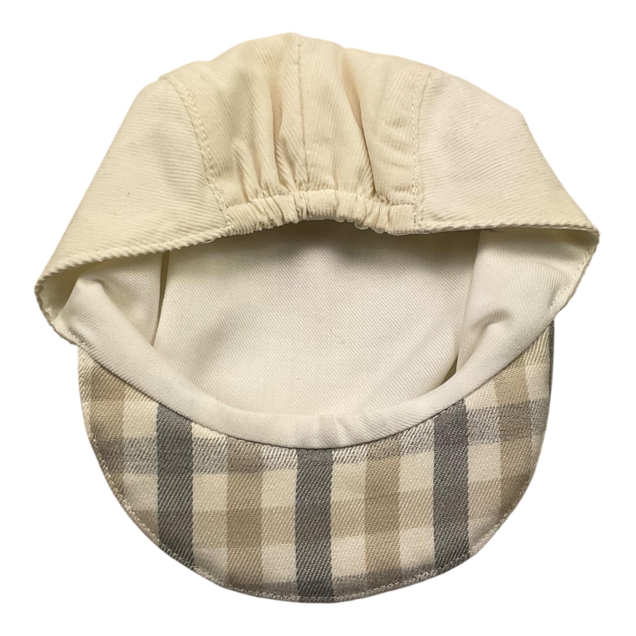 MARLU' cappello modelllo coppola tinta unita Panna per Neonato IK207CO PANNA MARLU' 