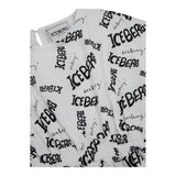 Iceberg Abito Tinta Unita Mezza Manica Logato per Bambina VSICE5160J BIANCO ICEBERG 