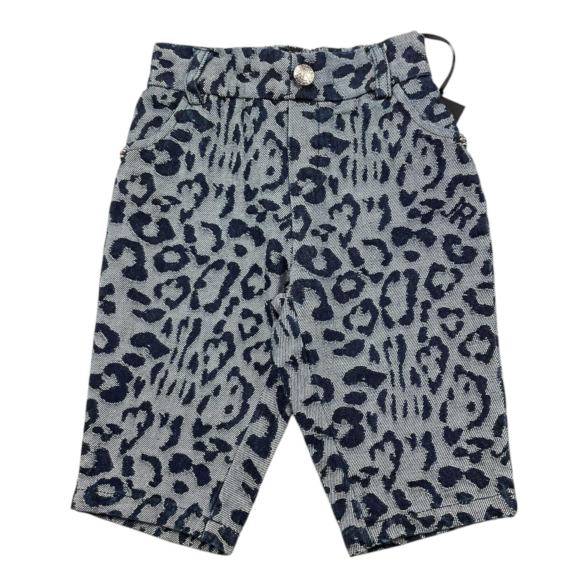 JOHN RICHMOND jeans tinta unita con fantasia macula con elastico in vita Grigio per Neonata RIA25124JE GRIGIO JOHN RICHMOND 