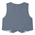 Mayoral Gilet tinta unita con Bottoni Blu per Neonato 1303X BLU MAYORAL 