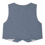 Mayoral Gilet tinta unita con Bottoni Blu per Neonato 1303X BLU MAYORAL 