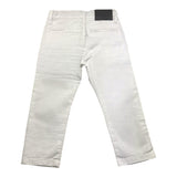 Never Too Pantalone Tinta Unita Con Girovita Regolabile Bianco Per Bambino