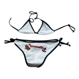 Saint Barth Costume 2 Pezzi Triangolo-Slip per Bambina 00663L BIANCO SAINT BARTH 