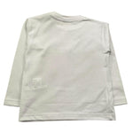 NANAN shirt gircollo tinta unita con stampa logo Bianco per Neonato I2423712B BIANCO NANAN 