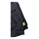 ICON felpa chiusa girocollo tinta unita con logo Nero per Bambino IBSW00306 NERO ICON 