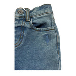 Trussardi Jeans Tinta Unita con Elastico In Vita per Neonato TIP26015JE AZZURRO TRUSSARDI 