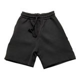 Make Bermuda Tinta Unita Con Elastico In Vita Nero Per Bambino