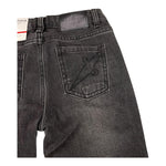 CESARE PACIOTTI jeans tinta unita con girovita regolabile Nero per Bambino PTP5361BXX NERO CESARE PACIOTTI 