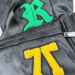 John Richmond Zaino Tinta Unita con Logo per Bambino RBP26048ZA NERO JOHN RICHMOND 