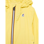 K-Way Giubbino Tinta Unita con Cappuccio per Bambino K61336 GIALLO K-WAY 