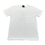 4Giveness T-Shirt Tinta Unita Girocollo per Bambina FGC4077 BIANCO 4GIVENESS 