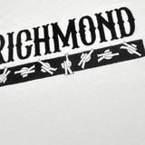 John Richmond T-Shirt Girocollo Tinta Unita con Stampa per Bambino RBP26088TS BIANCO JOHN RICHMOND 