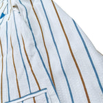 Manuel & Frank Giacca Tinta Unita con Fantasia A Righe per Bambino RIRI BIANCO MANUEL & FRANK 